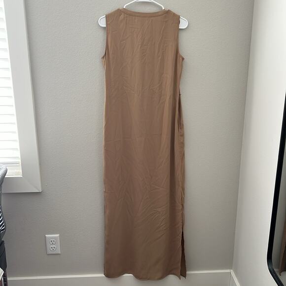 White House Black Market Button Down Sleeveless Duster | Size 0 - Picture 6 of 9